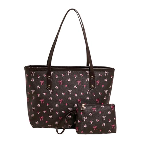 Frauen Umhängetasche Schöne Bögen Handtasche PU Leder Achselhöhle Große Kapazität Einkaufen Einfach Unterarm Für Tägliche Frauen Schulter Große Kapazität Achselhilfe Schöne Bögen Handtasche Pendeln von SELVFZ