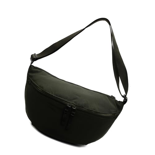 Frauenpendler Nylon Umhängetasche Leichte Und Stilvolle Crossbody Taschen Brust Geldbeutel Für Büro Und Casual Outings Chest Tasche von SELVFZ