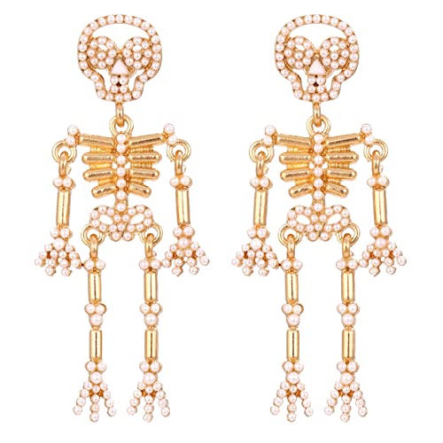 Gelenks Skelett Dangle Ohrringe Haliday Kostüm Schädel Knochenohrringe Halloween Themen Schmuckgeschenk Charme Für Frauen Gelenks Skelett Dangle Ohrringe Haliday Kostüm Schädel Knochenohrringe Halloween Themen Schmuckgeschenk Charme Für Frauen von SELVFZ
