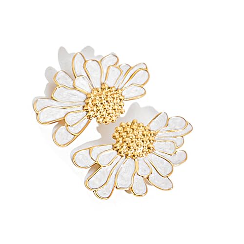 Geometrische Blumenohrringe Strand Styles Drop Ohrringe Bequeme Kleidung Für Trendige Modeliebhaber Täglich Gebrauch Hochzeit von SELVFZ