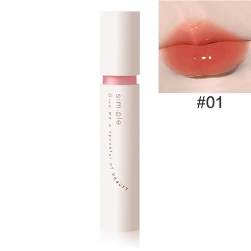 Glanz Glänzend Lipgloss Nahrhaft Lipgloss Wasserdichte Hohe Glanze Nicht Stickige Flüssige Lippenstift Für Mädchen Und Frauen Flüssiger Lippenstift Wasserdichte Lang Anhaltende Verschmutzung von SELVFZ