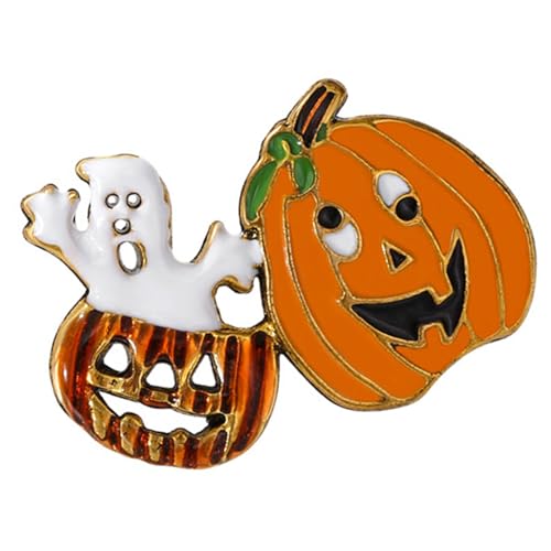 Halloween Brosche Themen Legierung Pin Für Kostümfestparty Accessoire Für Erwachsene Vintage Halloween Schmuck Kürbislegierung von SELVFZ
