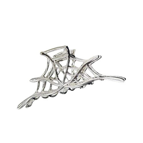 Haltbarkeit Metal Spiders Web Haartuale Halloween Mode Übertriebener Klauenclip Zur Verbesserung Der Party Outfits von SELVFZ
