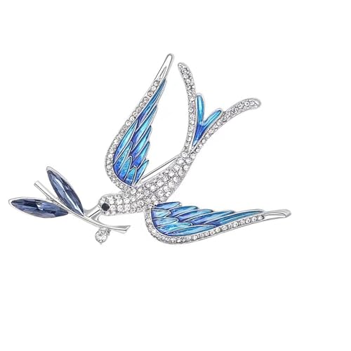 Handgefertigter Drop Oil Swallow Brosche Mit Funkelnden Strasssteinen Für Lässige Oder Formelle Outfits Mode Swallow Branch Email Pin Geeignet Handgefertigter Drop Oil Swallow Brosche Mit Funkelnden Strasssteinen Für Lässige Oder Formelle Outfits Mode Swallow Branch Email Pin Geeignet von SELVFZ