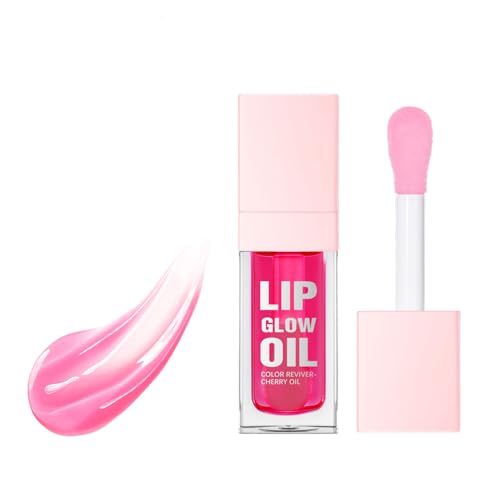 Hydrierischer Lipgloss Transparenter Balsam Für Lang Anhaltende Plumpe Lippen Und Feuchtigkeitsspendende Nahrhafte Lippenöl Für Frauen Mädchen von SELVFZ