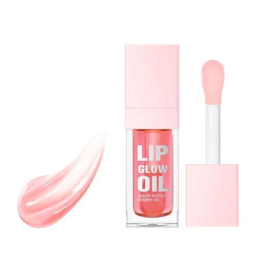 Hydrierischer Lipgloss Transparenter Balsam Für Lang Anhaltende Plumpe Lippen Und Feuchtigkeitsspendende Nahrhafte Lippenöl Für Frauen Mädchen von SELVFZ