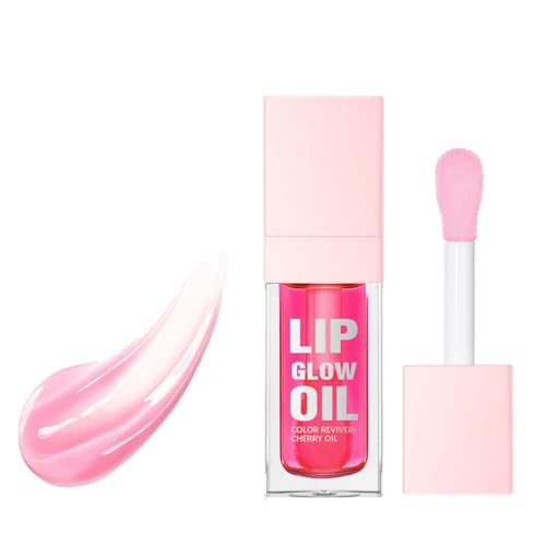 Hydrierischer Lipgloss Transparenter Balsam Für Lang Anhaltende Plumpe Lippen Und Feuchtigkeitsspendende Nahrhafte Lippenöl Für Frauen Mädchen von SELVFZ