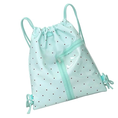 Itabag Draw String Rucksacks Bag Transparency Pin Display Daypack Reisetasche Sport Fitnessstudio Sackpack Für Schulanime Cosplay Transparent Daypack Reisetaschen Reisetaschen von SELVFZ