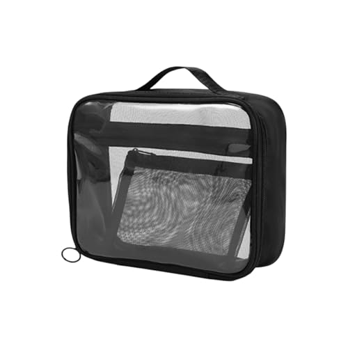 SELVFZ Klare Kosmetische Beutel Wasserdichte Kosmetische Beutel Transparente Make Up Reisen Toiletten Mit Reißverschluss Für Frauen Geschenke Toilettenartikel Make Up von SELVFZ