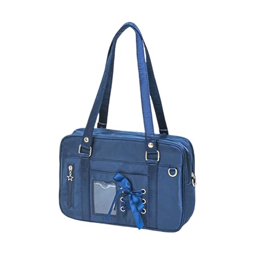Klarer Crossbody Tasche Für Pin Display Schöne Itabag Schnürsenkel Umhängetasche Japanische Styles Botenbeutel Schöne Itabag Mit Klarem Fenster Lässig Schulterschnüre Crossbody von SELVFZ