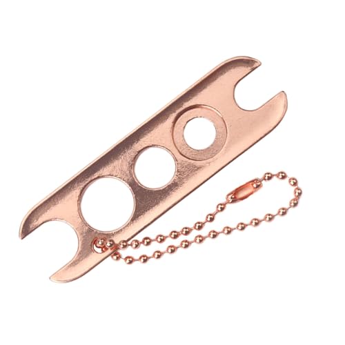 Klebstoffflaschenöffner Edelstahl Dose Opener Rollenbällchen Remover Werkzeug Ätherische Ölflaschenöffner 7.3x2.1 Cm Wimpern Kleber Flaschenöffner Ätherischer Ölflaschenöffner Rollbällchen Remover von SELVFZ