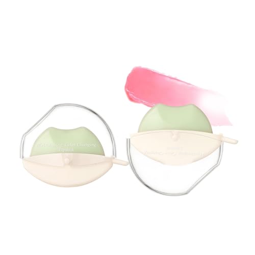 Lippenstifttemperaturfarbe Die Lippenbalsam Make Up Feuchtigkeit Lip Balm Make Up Lippenstift Feuchtigkeitsfeuchtigkeitslippenstifte Verändern von SELVFZ