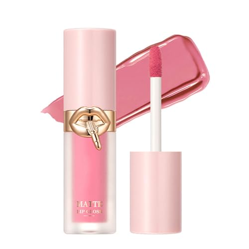 Matte Flüssige Lippenstift Langlebig Hochpigmentierte Lippenfärbung Wasserdichtes Lippen Make Up Tragbare Lipgloss Geschenke Für Frauen von SELVFZ