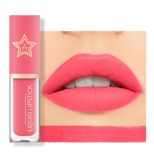 Matte Flüssiger Lippenstift Make Up Langlebiger Verschleiß Kein Stick Tasse Lippenstift Wasserdichte Lipgloss Valentinstag Geschenk Für Frauen von SELVFZ