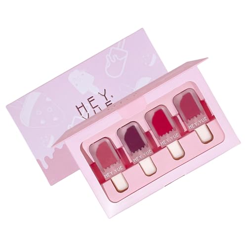 Matte Flüssiges Lippenstift Make Up Langlebiger Verschleiß Kein Stick Tasse Lippenstift Wasserdichte Lipgloss Valentinstag Geschenk Für Frauen Wasserdichte Lipgloss von SELVFZ