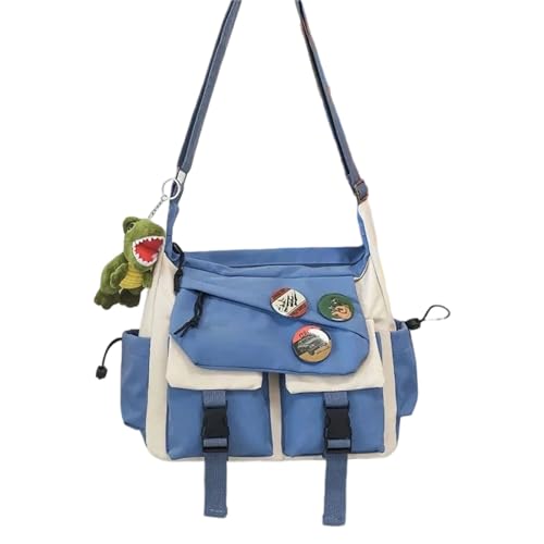 Messager Tasche Kleine Crossbody Bag Wasserdichte Schulter Mehrstöckige Nylon Geldbeutel Handtasche Für Frauen Männer Frauen Crossbody Taschen Große Schultereinkäufe Hoboes von SELVFZ