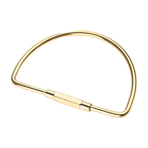 Messing Schraubenschloss Schlüsselbund Haltbares Messingschloss Clip Schlüsselhalter Ersatz Für Einfache Car Keychain Schnalle Carabiner Messingschlüsselketten Clipzubehör Carabiner Split von SELVFZ