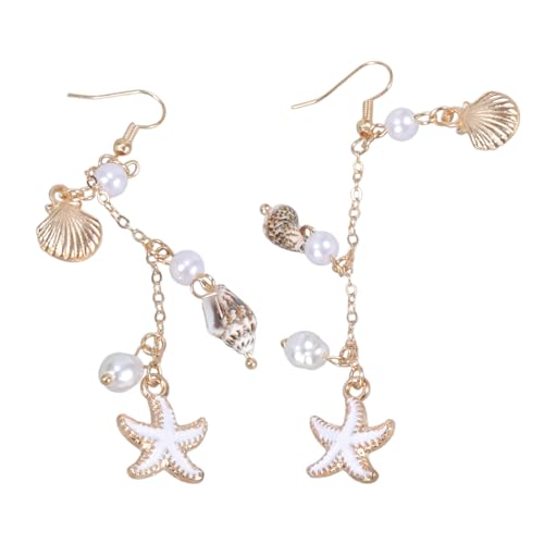 Mode Marine Life Ohrringe Metallic Conch Muschel Charme Komfortable Ohrschmuck Perfekte Geschenk Für Mädchen Und Frauen Legierung Ohrringe Modes Geschenke von SELVFZ