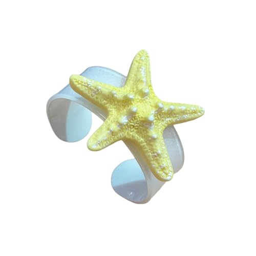Mode Sea Star Harzschmuck Tragbare Designs Für Feiertagsfestivals Und Alltägliche Looks Ozeanik Inspirierter Schmuck Geeignet von SELVFZ