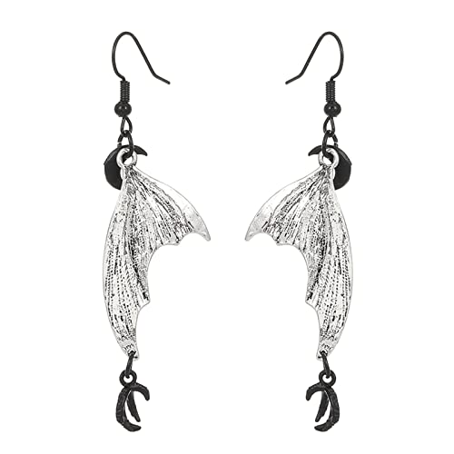 Modeschmuck Fledermäuse Flügel Pilz Drop Ohrringe Frauen Halloween Hochzeitsfeier Heizungs Weihnachtsgeschenk Drop Für Schmuck Dangle Hochzeit von SELVFZ