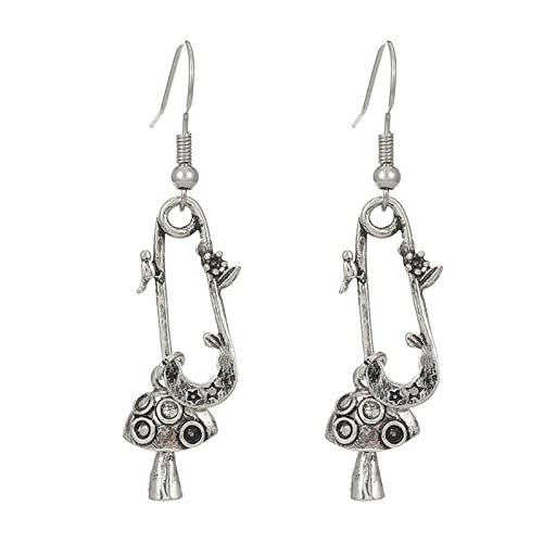 Modeschmuck Fledermäuse Flügel Pilz Drop Ohrringe Frauen Halloween Hochzeitsfeier Heizungs Weihnachtsgeschenk Drop Für Schmuck Dangle Hochzeit von SELVFZ