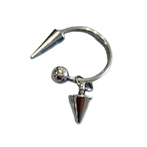 Modierbarer Clip Auf Ohrring Titanien Stahlohrmanschette Ohne Piercing Erforderlich Modern von SELVFZ