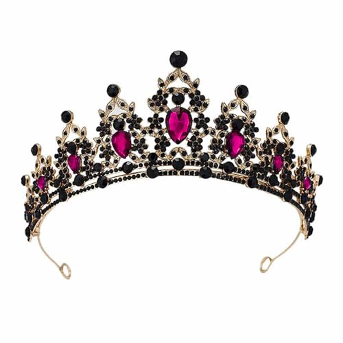 Modische Haarbandhaardekoration Schimmernde Strasskronen Kronen Hochzeitskleid Accessoires Frauen Kopfbedeckungsschmuck von SELVFZ