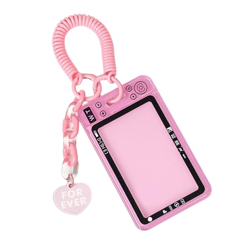 Photookardhalter Photo Card Buskarte Schutzhülle Wasserfeste Hülle Halten Sie 1-2 Karten Für Schüler Kinder Photokard Schlüsselbund von SELVFZ