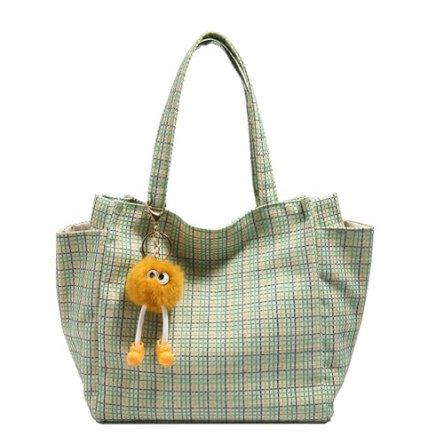 Praktische Canvas Handtasche Großkapazitäts Umhängetasche Für Freizeit Und Arbeit Verwenden Sie Tägliche Essentielle Multi Funktionale Geldbörse von SELVFZ