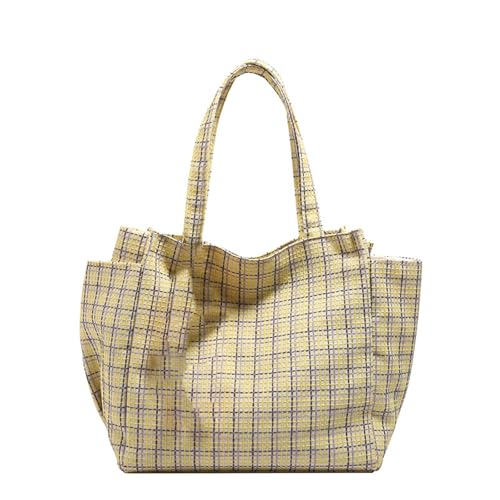 Praktische Canvas Handtasche Großkapazitäts Umhängetasche Für Freizeit Und Arbeit Verwenden Sie Tägliche Essentielle Multi Funktionale Geldbörse von SELVFZ