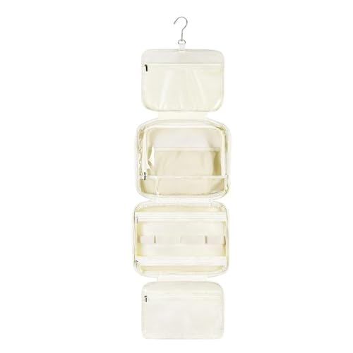 Praktische Toilettenbeutel Für Frauen Mit Großer Kapazität Reisen Kosmetik Organisiert Mit Hängenden Haken Und Make Up Taschen Make Up Organizer von SELVFZ