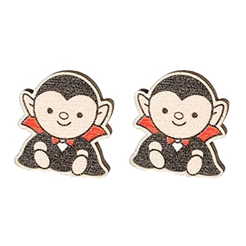 Punk Devil Bat Witch Kürbisohrringe Sarge Halloween Kostümzubehör Hip Hop Rock Schmuck Witch Für Frauen von SELVFZ