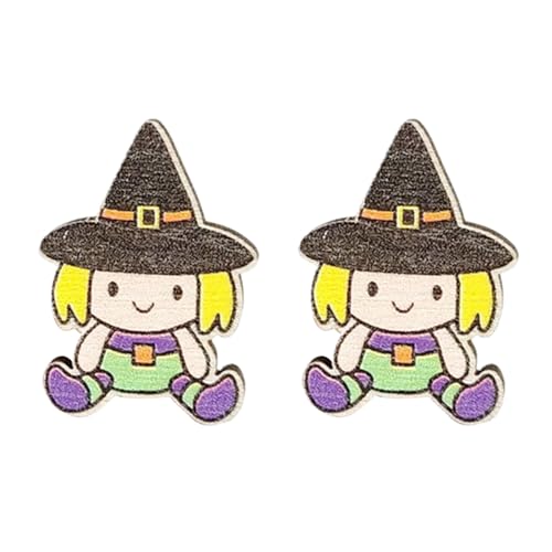 Punk Devil Bat Witch Kürbisohrringe Sarge Halloween Kostümzubehör Hip Hop Rock Schmuck Witch Für Frauen von SELVFZ