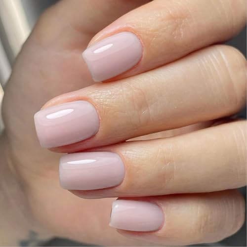 Quadratische Presse Auf Nägeln Künstliche Falsche Nägel Tipps Voll Cover Akte Falsche Glänzende Klebstoffe Für Frauen Mädchen Nudes Falscher Nagel von SELVFZ