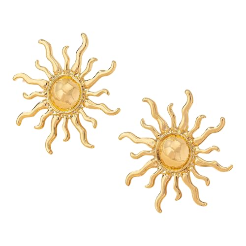 Raffinierte Ohrringe Ohr Schmuck Sonne Themat von SELVFZ