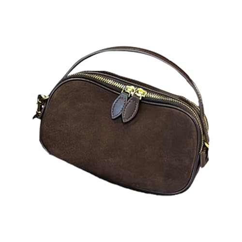 Retro Crossbody Tasche Für Frauen Trendy Umhängetasche PU Leder Tägliche Handtasche Geldbeutel Top Dating Frauen Retro Crossbody Top PU Leder Schulter Handtasche von SELVFZ