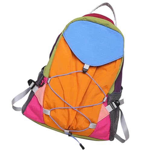 Rucksack Zum Drawessring Mit Einstellbaren Trägern Für Die Schul Und Reisekontrast Farbe Große Kapazitätsstudentenbuchbeutel Mit Großer Kapazität von SELVFZ