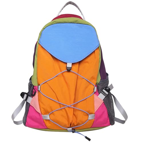 Rucksack Zum Drawessring Mit Einstellbaren Trägern Für Die Schul Und Reisekontrast Farbe Große Kapazitätsstudentenbuchbeutel Mit Großer Kapazität von SELVFZ