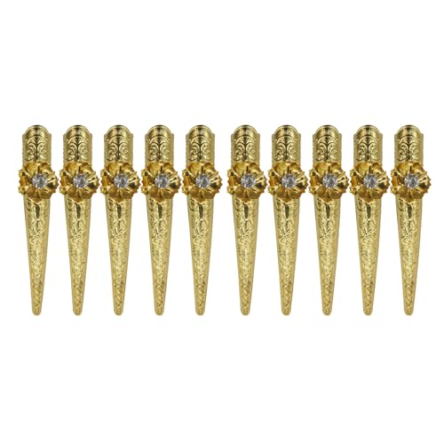 SELVFZ 10pcs Goldfingerhärme Für Einzigartige Nägelkunstdesigns Für Künstler Und Künstler In Modefeierlichkeiten Geeignet von SELVFZ