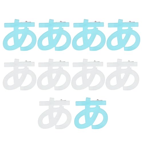 SELVFZ 10pcs Japanische Charakter Haare Clip Elegante Haarnadel Süßigkeiten Farbe Haare Barrettes Handgefertigt Subkulturelle Kopfbedeckung Accessoire SELVFZ 10pcs Japanische Charakter Haare Clip Elegante Haarnadel Süßigkeiten Farbe Haare Barrettes Handgefertigt Subkulturelle Kopfbedeckung Accessoire von SELVFZ