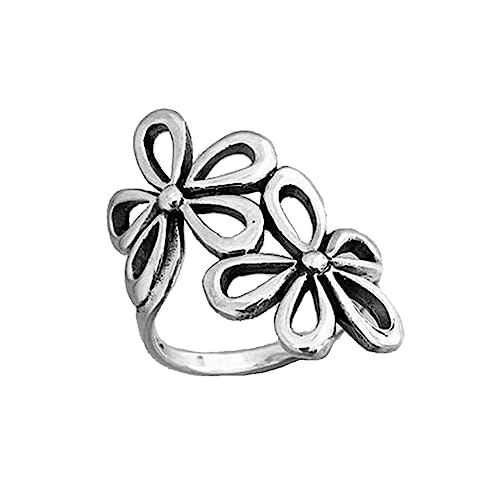 SELVFZ 2023 Ausgehöhlte Blumencharme Vintage Design Moderinge Verstellbarer Eröffnungsring Schmuck Für Mädchen SELVFZ 2023 Ausgehöhlte Blumencharme Vintage Design Moderinge Verstellbarer Eröffnungsring Schmuck Für Mädchen von SELVFZ