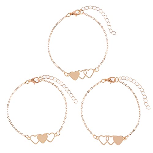 SELVFZ 3pcs Familie Schwester Matching Armbänder Mit Kartenversprechen Distanzarmbänder Mädchen Freundesgeburtstagsgeschenk Schmuck Bürgel Versprechen Armband Für Paare von SELVFZ
