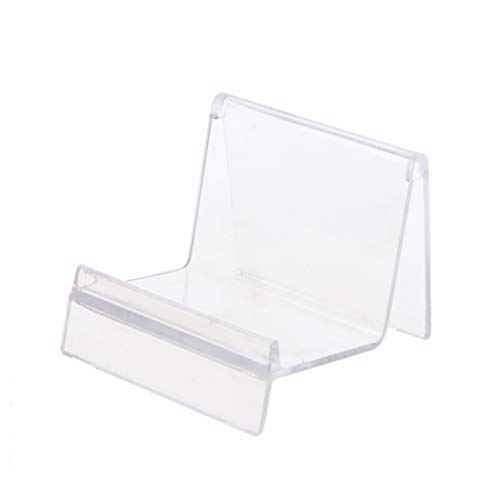 SELVFZ Acrylclear Clear Desktop Brieftasche Speicher Rack Clutches Brieftasche Display Ständerhalter Geldbeutel Dekoration Pegboard Display von SELVFZ