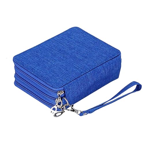SELVFZ Bleistiftbeutel Bleistift Organizer Farbige Bleistifte Aufbewahrungstasche Stifthalter Schulmaterial Für Mädchen Jungen Erwachsene Farbstifte Aufbewahrung Großer Kapazität Stiftkoffer von SELVFZ
