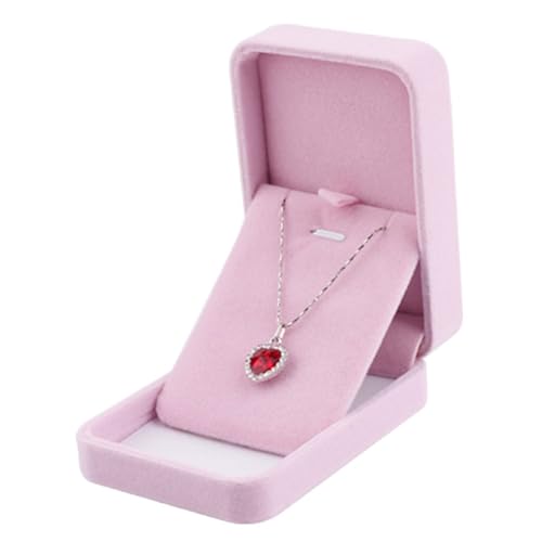 Compact Storage Box Velvets Ringe/Ohrringe/Halskette/Armband Hülle Zarte Schmuckbehälter Für Frauen Ohrringe Armband Speicherbox von SELVFZ