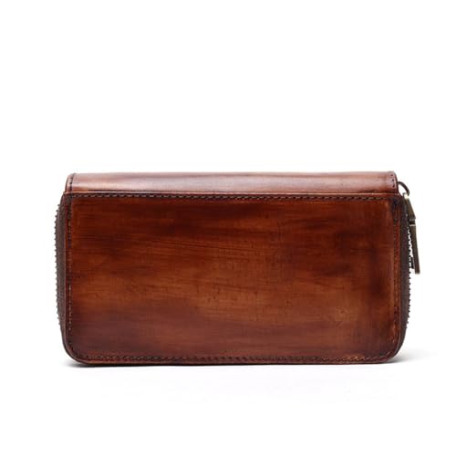 SELVFZ Cowhutes 2/4 Slot Watch Box Tragbare Uhren Reisekoffer Für Männer Frauen Schmuckzubehör Display Hülle Geschenk Für Ehemann von SELVFZ