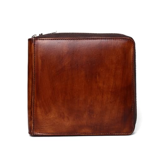 SELVFZ Cowhutes 2/4 Slot Watch Box Tragbare Uhren Reisekoffer Für Männer Frauen Schmuckzubehör Display Hülle Geschenk Für Ehemann von SELVFZ