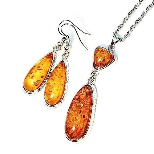 SELVFZ Drop Ohrringe Halskette Frauen Wasser Drop Anhänger Choker Schmuck Set Party Schmuckharz Geschenk Für Frauen Mädchen Mädchen SELVFZ Drop Ohrringe Halskette Frauen Wasser Drop Anhänger Choker Schmuck Set Party Schmuckharz Geschenk Für Frauen Mädchen Mädchen von SELVFZ