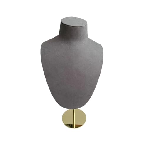 SELVFZ Dünne Kette Halskette Display Ständer Porträtmodell Hals Hals Anhänger Schaufensterpuppe Form Schmuck Lagerregal Für Frauen Mädchen Schmuck von SELVFZ