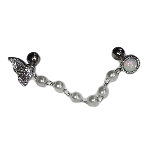 SELVFZ Einfacher Ohr Ohr Piercing Schmuck Süßohrohrschstene Bolzen Ohrringe Ohrknochennagelketten Ohrstifte Geschenk Für Frauen Mädchen Süßes Ohrstolf SELVFZ Einfacher Ohr Ohr Piercing Schmuck Süßohrohrschstene Bolzen Ohrringe Ohrknochennagelketten Ohrstifte Geschenk Für Frauen Mädchen Süßes Ohrstolf von SELVFZ